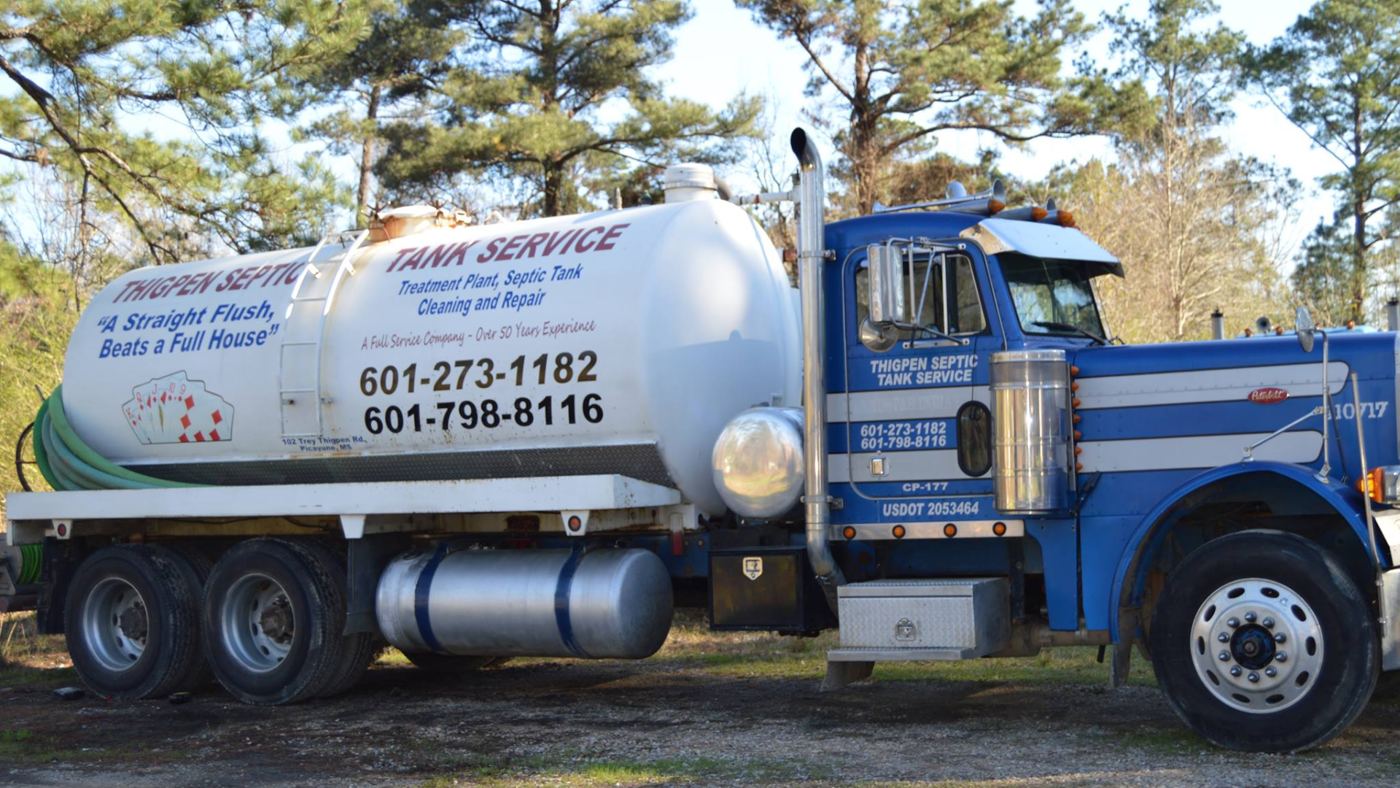 Thigpen Septic serving Slidell, LA
